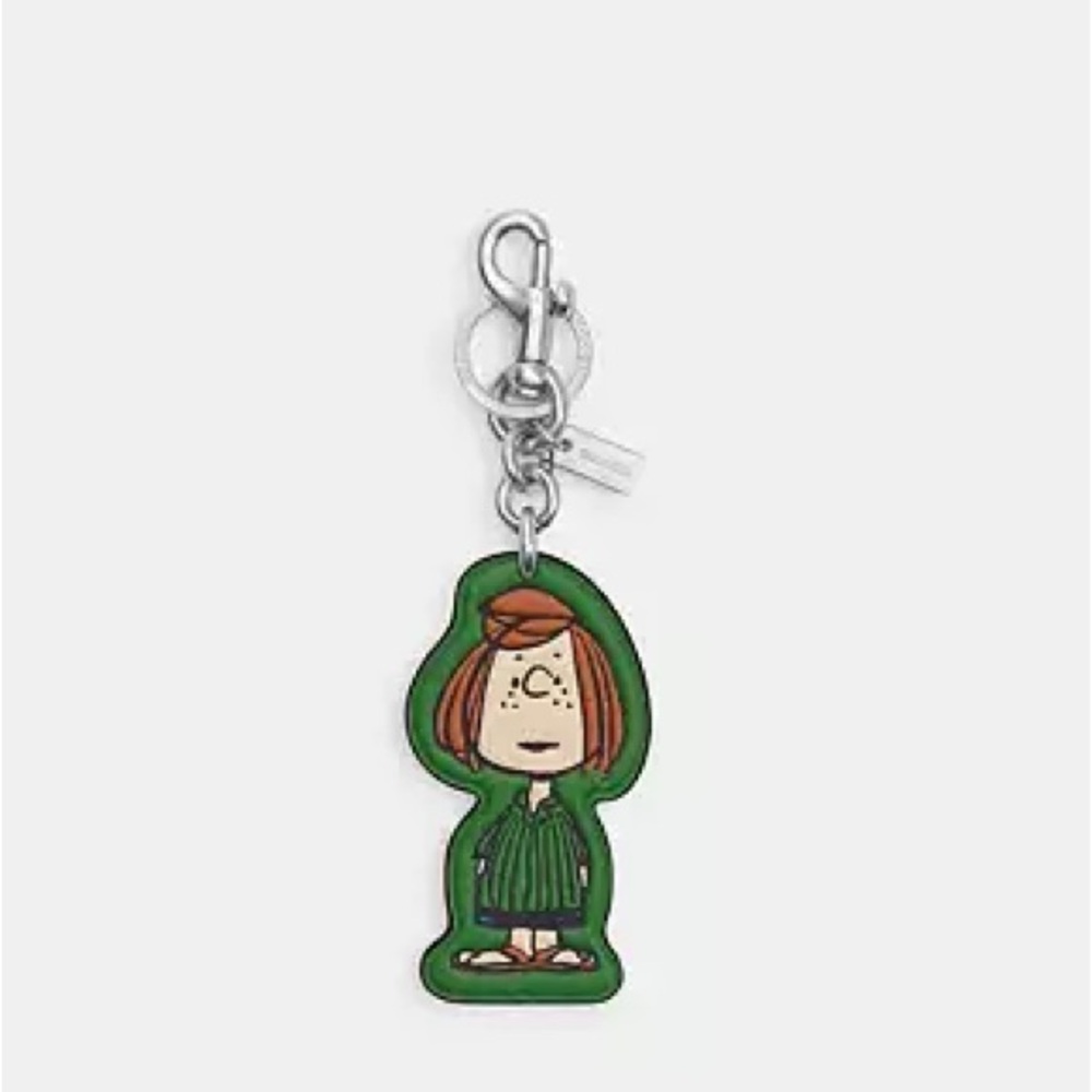 Coach X Peanuts Peppermint Patty Bag Charm - Picture 8 of 9